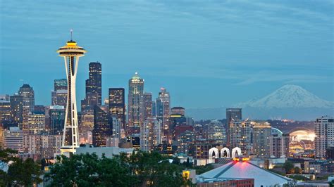 Seattle Skyline Wallpapers - Wallpaper Cave