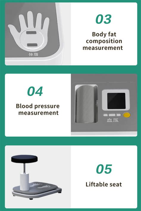 A4 Laser Printer Self Service Health Check Kiosk Blood Pressure health ...