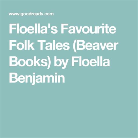 Floella's Favourite Folk Tales (Beaver Books) by Floella Benjamin ...