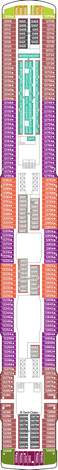 Norwegian Escape Deck Plans: Ship Layout, Staterooms & Map - Cruise Critic