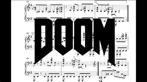 Doom - Main Theme [Arranged for ADVANCED Piano Solo] - YouTube