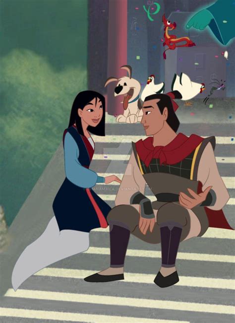 Ending scene | Mulan disney, Disney princess art, Disney pictures