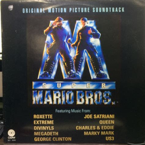 Super Mario Bros. (Original Motion Picture Soundtrack) (1993, Vinyl ...