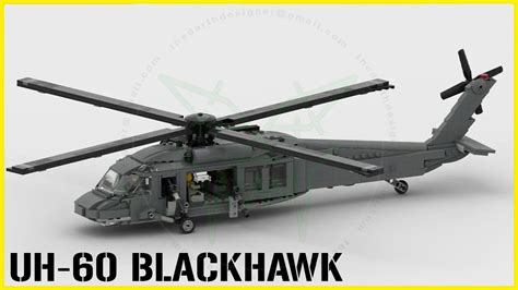 LEGO Sikorsky UH-60 Black Hawk | 1:33 Minifigure Scale - YouTube