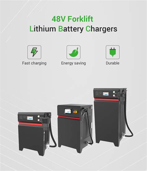 48V Forklift LiFePO4 Battery Chargers - IMPROVE BATTERY