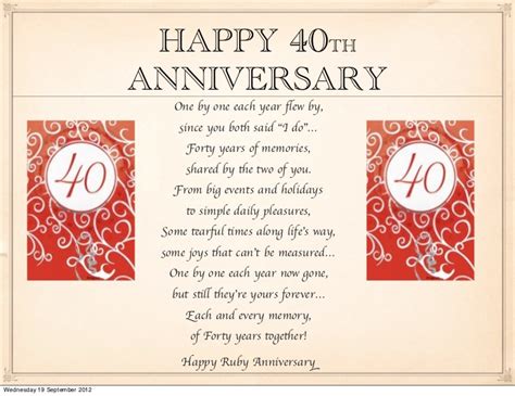 Happy 40th Anniversary Quotes. QuotesGram