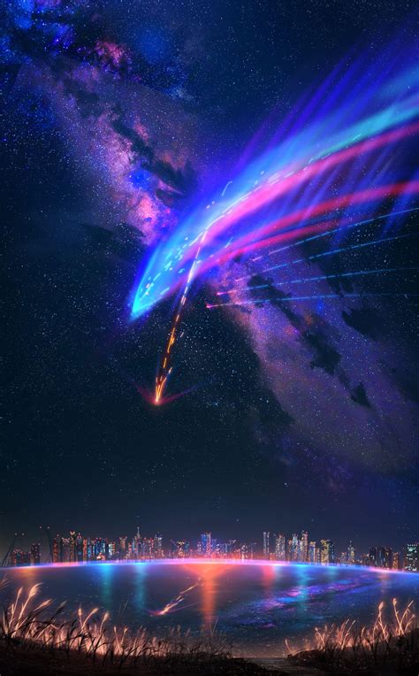 Your Name Comet Wallpaper Hd - Your name tiamat comet live wallpaper.