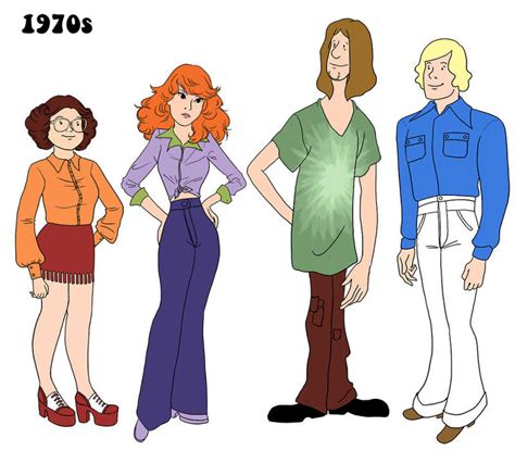 SCOOBY DOO THROUGH THE AGES 1970'S by Godzilla713 on DeviantArt