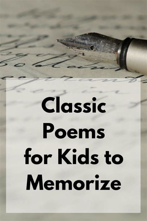 Poems for the classroom – Artofit