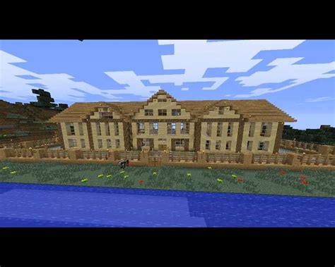 Wooden Mansion! Minecraft Project