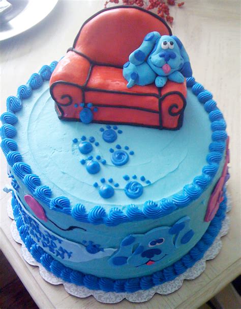 Blue's Clues Birthday Cake - CakeCentral.com