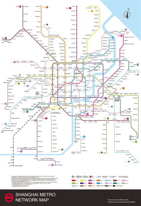 Shanghai Metro Map 2024 - Min Laurel