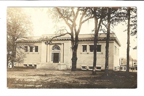 RPPC Photograph Public Library in Forest Grove Oregon | Forest grove ...