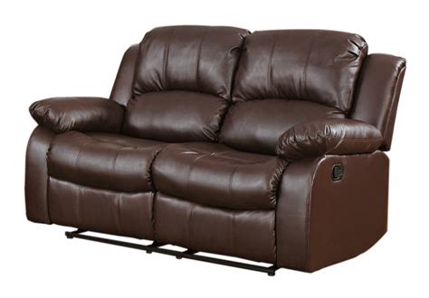 Best Leather Reclining Sofa Brands Reviews: 2 Seat Reclining Leather Sofa