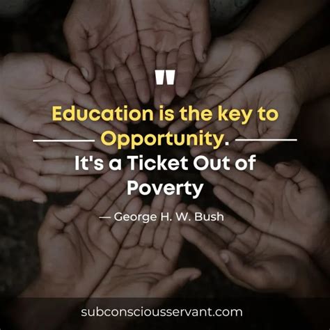 101+ Thought Provoking Quotes About Poverty & Education - Subconscious ...