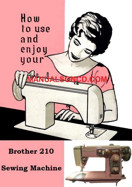 Brother 210 Sewing Machine Instruction Manual