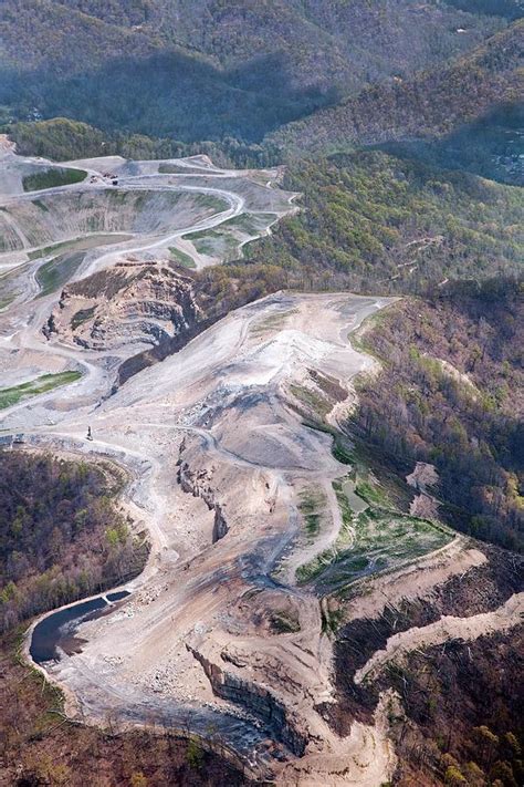 Mountaintop Removal Coal Mining Photograph by Jim West - Fine Art America