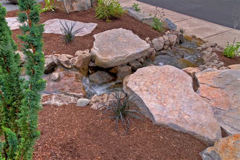 Front Yard Waterfall Ideas - Paradise Restored Landscaping