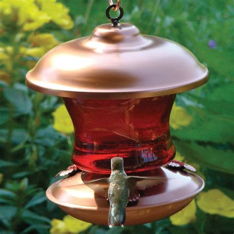 WoodLink Metal Hummingbird Feeder at Lowes.com