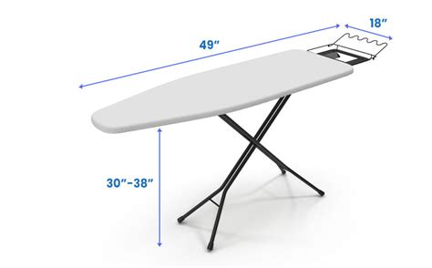 Ironing Board Sizes (Dimensions Guide) - Designing Idea