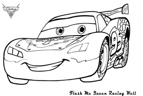 Lightning Mcqueen Coloring Pages Printable