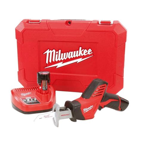 Milwaukee Tool M12 HACKZALL Cordless Reciprocating Saw | The Home Depot ...