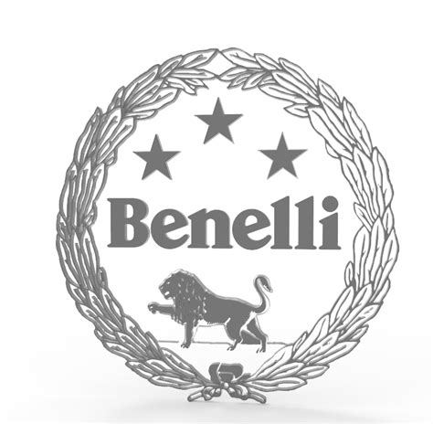 Free STL file Benelli Motorcycles Made in Italy logo・3D printing idea ...