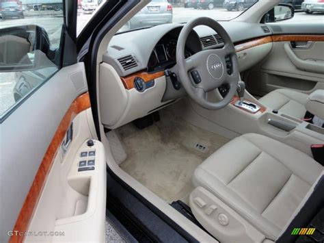 Beige Interior 2004 Audi A4 3.0 quattro Sedan Photo #46588584 ...