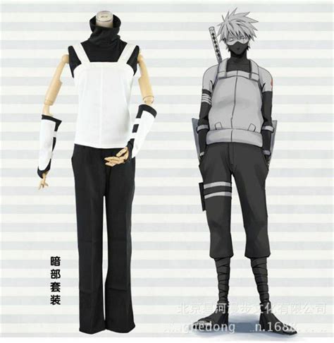 Kakashi anbu 1st Cosplay Costume Men Fancy Party Show Suit & | eBay