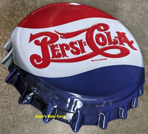 Pepsi Bottle Cap Tin Tacker