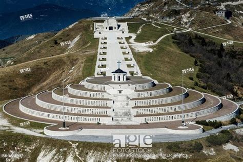 Monument at the Monte Grappa, First World War, Sacrario del Monte ...