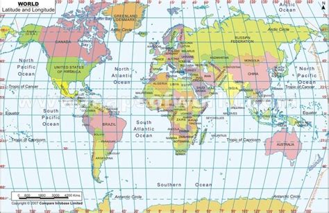 World Map With Coordinates map world longitude maps of the world and ...