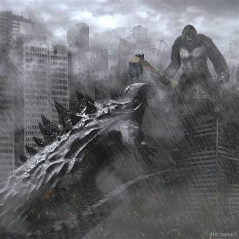 Godzilla vs Kong fanart - Godzilla Fan Works Forum