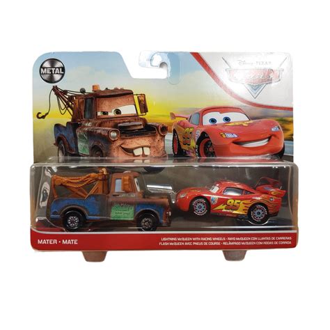 Buy DisneyCars Toys and Pixar Cars 3 Lightning McQueen & Mater 2-Pack ...