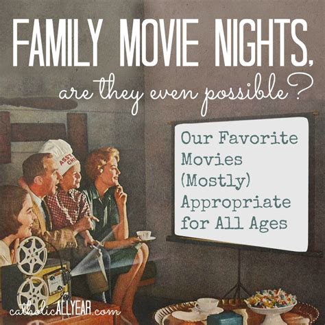 Family Movie Nights, Are They Even Possible? . . . Our Favorite Movies ...