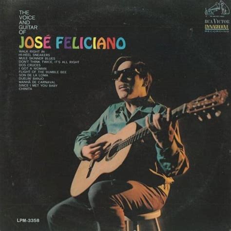 José Feliciano - The Voice and Guitar of José Feliciano Lyrics and ...