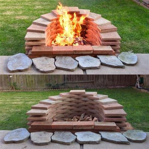 40 DIY Fire Pit Ideas - Stacked, Inground and Above Ground Designs