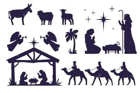 free nativity scene - Clip Art Library