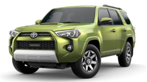 2023 Toyota 4Runner Color Options: Ride the Rainbow