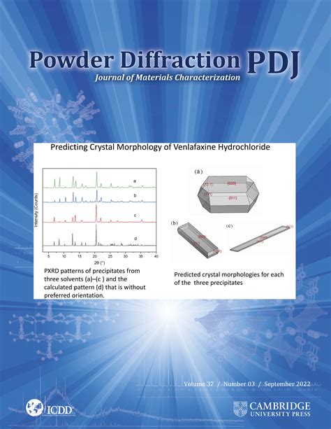 Powder Diffraction | Latest issue | Cambridge Core