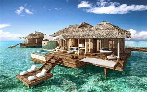 The Caribbean's First All-Inclusive Overwater Bungalows are Here ...