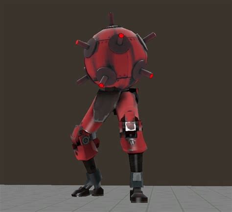 Here, have a picture of a red Sentry Buster : tf2