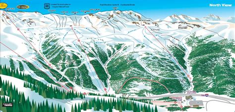 Loveland Ski Area Map - Middle East Map