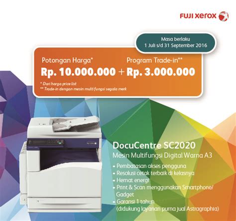 Digital Printing - Mesin Fotocopy Warna: Program Trade In Mesin ...