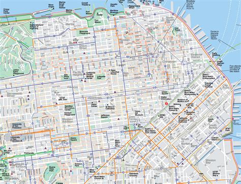 San Fracisco Map - The Tourist Maps of SF to Plan Your Trip