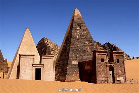 Nubian Pyramids - The Structure of Royalty - XciteFun.net