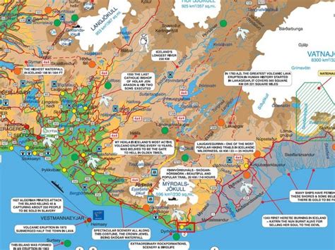 Vik Area Tourist Map - Vik Iceland • mappery