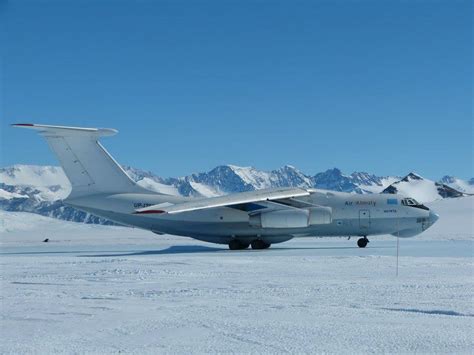 Antarctica: Another IL-76 Landing on Glacier – Travel2Unlimited