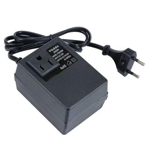 200W 220V to 110V Voltage Step Down Converter Transformer EU Plug ...