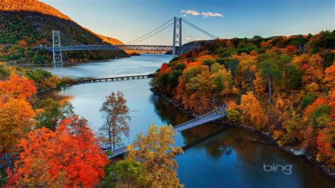 Bear Mountain pont Hudson River Valley-2016 Bing Fond d'écran Aperçu ...